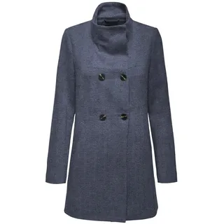 ONLY Kurzmantel »ONLSEDONA LIFE SOPHIA DB COAT CC OTW«, blau