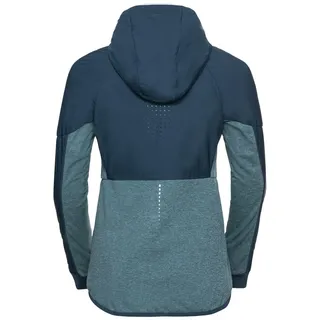 Odlo Run Easy S-THERMIC Laufjacke, blue wing teal