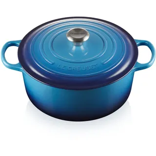 Le Creuset Signature Bräter 28 cm rund azure