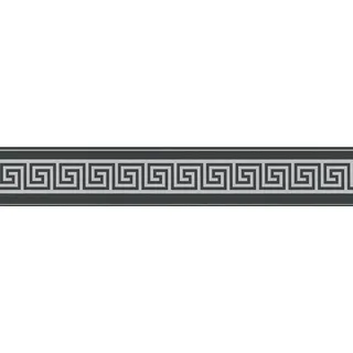 A.S. Création Borte selbstklebend Mäander 5 m x 10 cm Schwarz