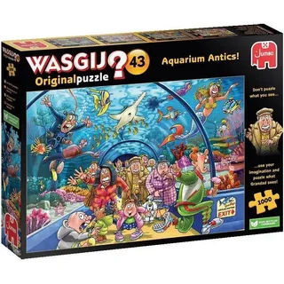Jumbo Spiele 1110100020 Wasgij Original 43 Wie ein Fisch im Wasser 1000 Teile Puzzle