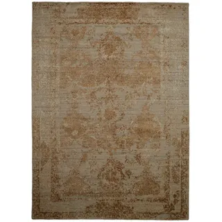 Cazaris Orientteppich , Goldfarben, Beige , Textil , Abstraktes , rechteckig , 250x300 cm , für Fußbodenheizung geeignet , Teppiche und Böden, Teppiche, Orientteppiche