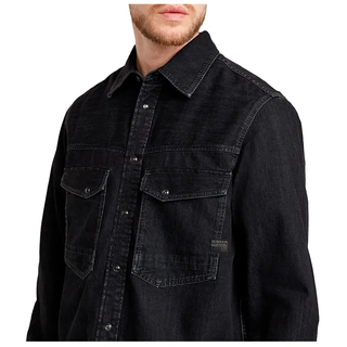 G-star D23616-d540 Dakota Langarmhemd - Worn In Nighttime Sky - M