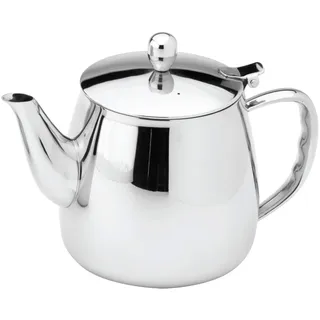Café Stål BXT-035 Contemporary BX Series 35oz Luxus Teekanne aus 18/10 Edelstahl – Hochglanzpolitur, 0.94L, 35 Ounces