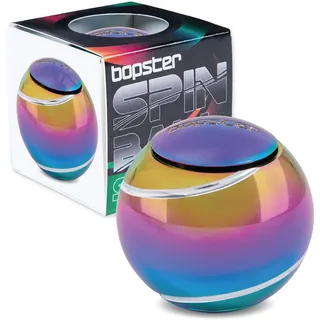 elliot gmbh bopster Metall Spin Ball Fidget Schreibtischspielzeug – Hand Spinner, bestes Fidget-Spielzeug für Kinder, Jugendliche & Erwachsene – Stressabbau, Angstlinderung & Autismus (Mehrfarbig Metallic)