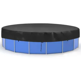 Omgoods – Runde Poolabdeckung, 460 cm, mit UV-Schutz
