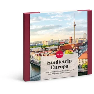 mydays Geschenkbox Städtetrip Europa
