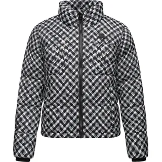 Ragwear Winterjacke »Winterjacke Serah Print«, schwarz