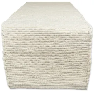 DII Platzdeckchen aus 100% Baumwolle, maschinenwaschbar Tischläufer 14 X 72 Natur