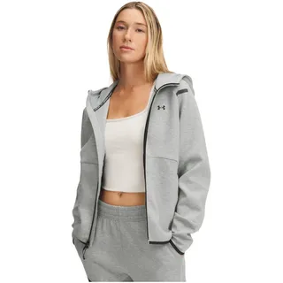 Under Armour Unstoppable Fleece Kapuzenjacke Damen 348 silica green/black S