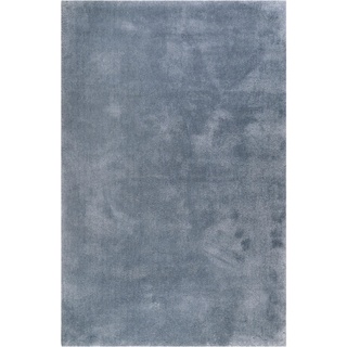 Esprit Hochflorteppich Blau, Grau, - 160x230 cm