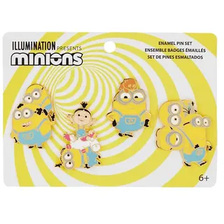 Loungefly Despicable Me Enamel 4 Set Variety 3 Cm Nadeln - Multicolor