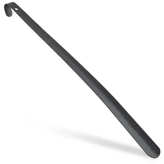 Relaxdays Schuhlöffel Metall 60 cm Schwarz