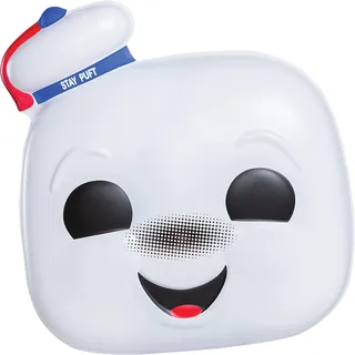 Jakks Puft Marshmellow Man Maske Funko Pop Style Ghostbusters Charakter Kostüm Zubehör alle Altersgruppen Gesichtsbedeckung Halbmasken, 123969-AMZN, Regular fit, Oversize look