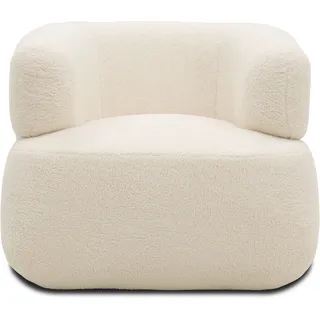 DOMO collection Sessel 800012 Polyester 90 x 71 x 86 cm Beige