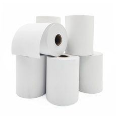 Raylu Paper® - Premium-Thermopapier für TPV, Rechenmaschinen, Thermodrucker, Registrierkassen, Kern: 12 mm, Weiß, ohne Bisphenol (8 Rollen von 80 x 60 mm)