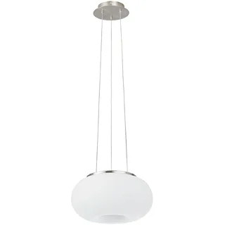 EGLO Optica 2-flg. 28 cm kugelförmig nickel matt