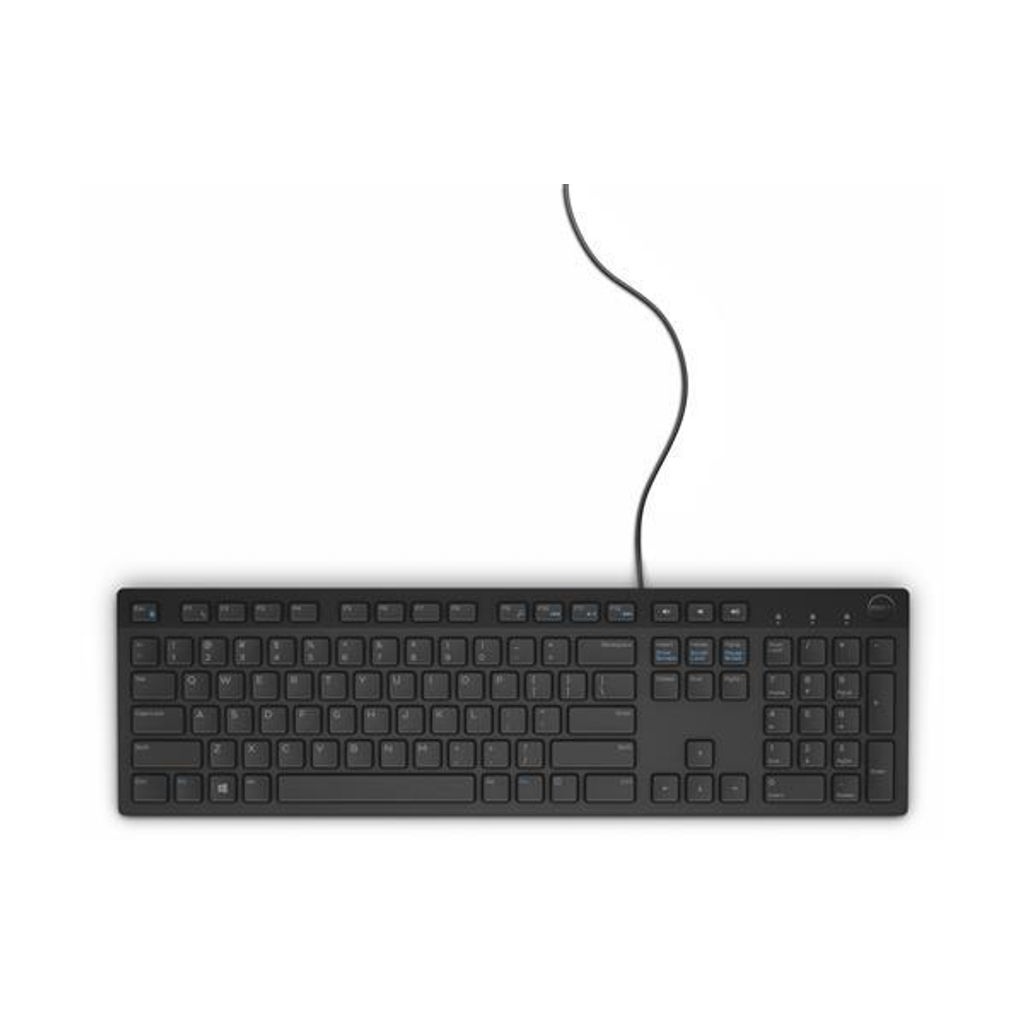 Bild von KB216 Multimedia Keyboard RU schwarz (580-ADGR)