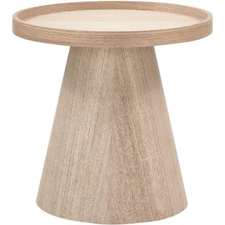Woood Beistelltisch Maud aus Holz, skandinavisches Design, rund, konisch, 39x38x39 cm Wohnzimmer, Wohnzimmertische, Beistelltische,