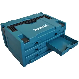 Makita Systainer 3.6 mit 6 Schubladen blau 39,5 x 29,5 x 21,5 cm