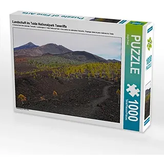 CALVENDO Puzzle Landschaft im Teide Nationalpark Teneriffa 1000 Teile Puzzle quer | Lege-Größe cm Foto-Puzzle für glückliche Stunden