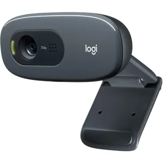 Logitech C270 HD-Webcam Schwarz