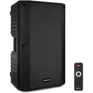 Vonyx VSA15BT Schwarz Verkabelt | Kabellos 1000 W