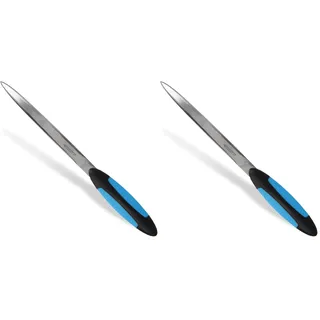 Westcott Brieföffner mit Softgrip-Griff | Premium Brieföffner mit Klinge aus rostfreiem Edelstahl | ergonomischer Softgrip-Griff | öffnet Briefe leicht und sauber | für Haushalt und Büro | E-29697 00