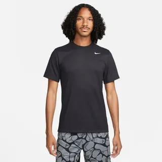 Nike Herren T-Shirt Dri-FIT Legend DX0989-010 XL - Black/Matte Silver - XL