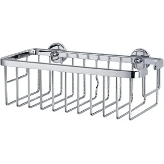 Tesa ALUXX Duschkorb Aluminium, inkl. Klebelösung, 40201-00000-00