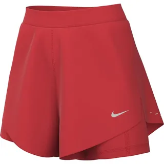 Nike Damen Swift Dri-FIT Mid-Rise 2N1 Shorts, Light Crimson, L