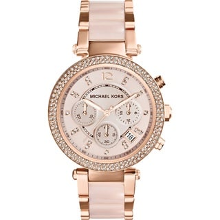 Michael Kors Chronograph Edelstahl Damenuhren Damen