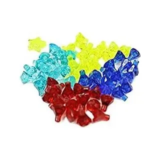 LEGO 60 Diamanten in 4 verschiedenen Farben plus 1 trans neonfarbenen Stern #1