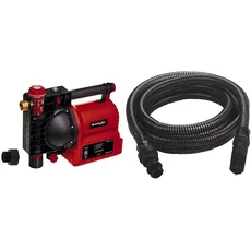 Einhell Hauswasserautomat GE-AW 1042 FS (1.050 W, 4200 L/h Fördermenge, 4.8 bar Förderdruck, Wasserfüll-/Schmutz-/Sauganzeige, Trockenlaufsicherung, Flow-Sensor, inkl. 4 m Saugschlauch)