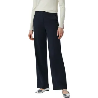 Comma Marlene-Hose mit Taschen, navy