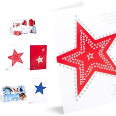 UNICEF Weihnachtskarten, 10 Stück, Wähle einen Stern
