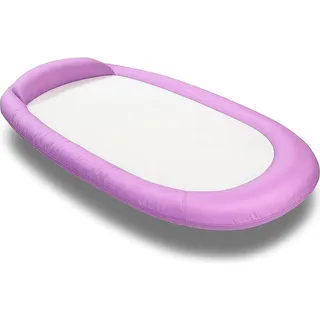 Best Sporting MO64598 - Wasserhängematte Mesh Mat - Aufblasbare Luftmatratze mit Netzboden, Lounge - Flieder-Weiß