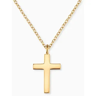Engelsrufer Halskette-Anhänger Damen Kreuz vergoldet ERN-LILCROSS-G - Gold