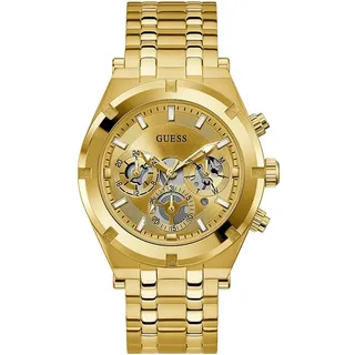 GUESS Continental Uhr Golden One Size