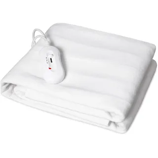 Venustas Wärmeunterbett, Wärmedecke Heizdecke, Electric Blanket mit 3 Temperaturstufen und Überhitzungsschutz, Wärmekissen 150x80cm