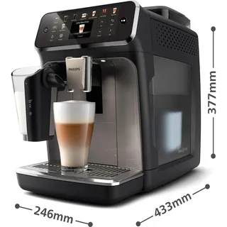 5500 Series LatteGo EP5549/70 Schwarz/Silber