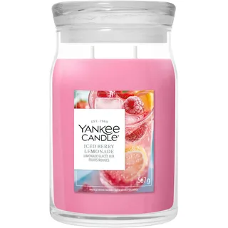 Yankee Candle Iced Berry Lemonade Duftkerze 567 g gelb