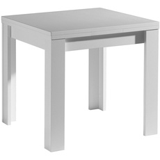 Bild von Esstisch mit Auszug auf 136 cm, Weiß