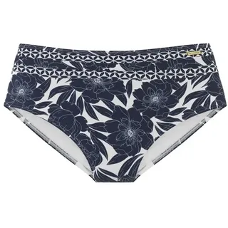 SUNSEEKER Badehose Damen marine bedruckt Gr.38