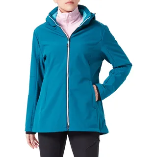 CMP Woman Jacket Zip Hood Deep Lake - XS