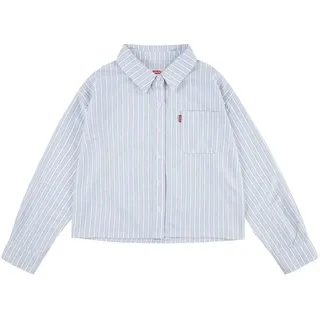 Levi ́s ® Kids Meet And Greet Striped Langarmhemd - Sugar Swizzle - 14 Jahre