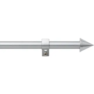 Good Life »Emmi« Ø 16 mm 1, läufig-läufig ausziehbar, modernes Design - variabel ausziehbar, silberfarben, silberfarben