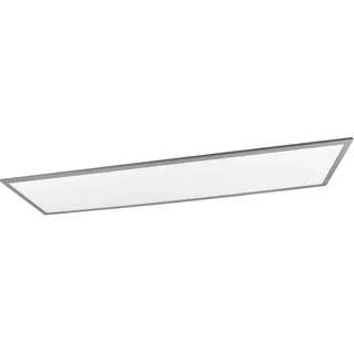 Reality Leuchten LED Deckenleuchte Gamma R62861287, Metall titanfarbig, inklusiv 33.5 Watt LED, inklusiv Fernbedienung