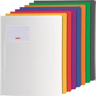 Brunnen Schnellhefter FACT!pp Kunststoff farbsortiert DIN A4, 8 St.