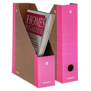 Donau Elektronik Donau, Stehsammler LIFE 330289116 pink Karton, DIN A4